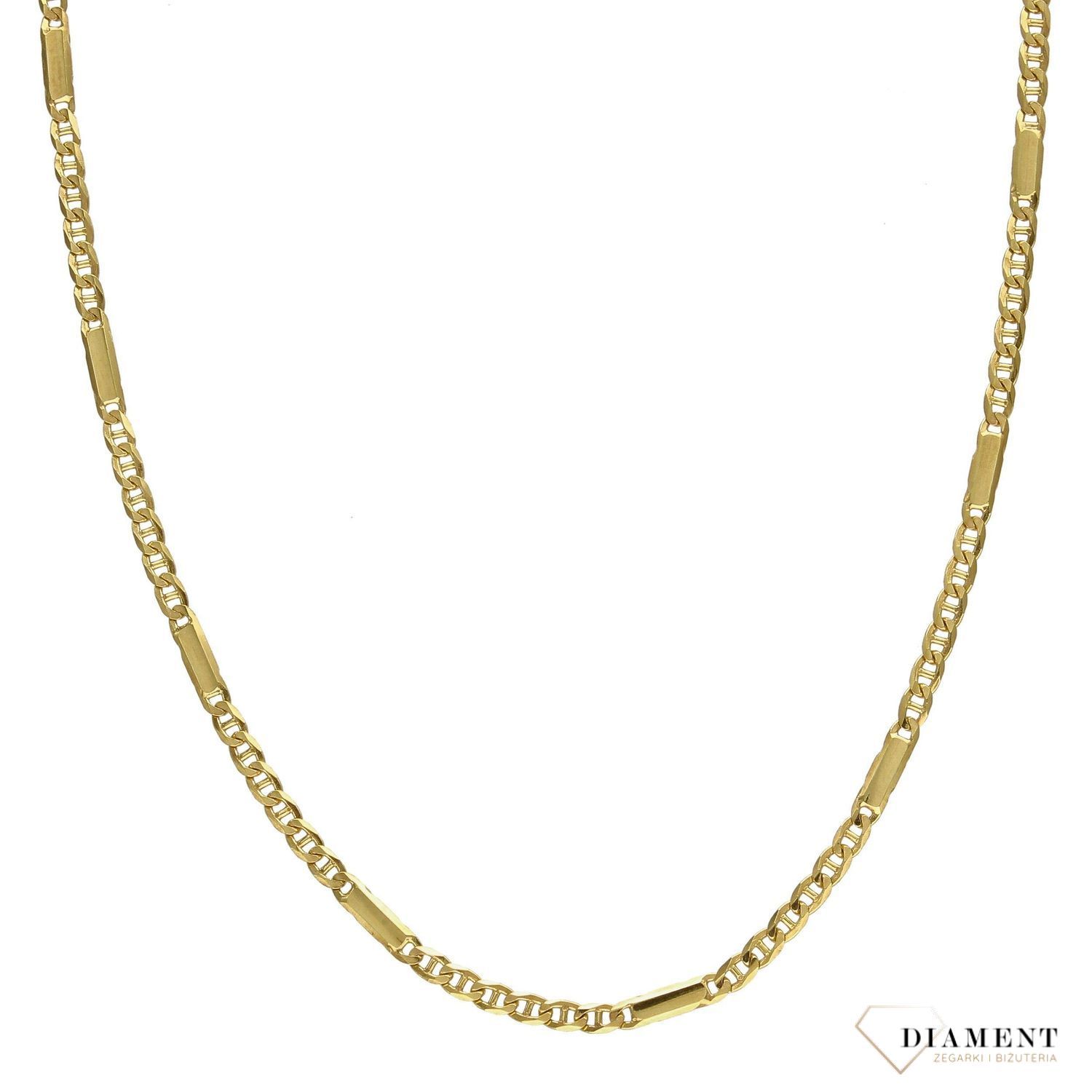 Złoty łańcuszek 333 gucci z blaszką 2,5 mm DIA-LAN-1440-333 2,5mm (2).jpg